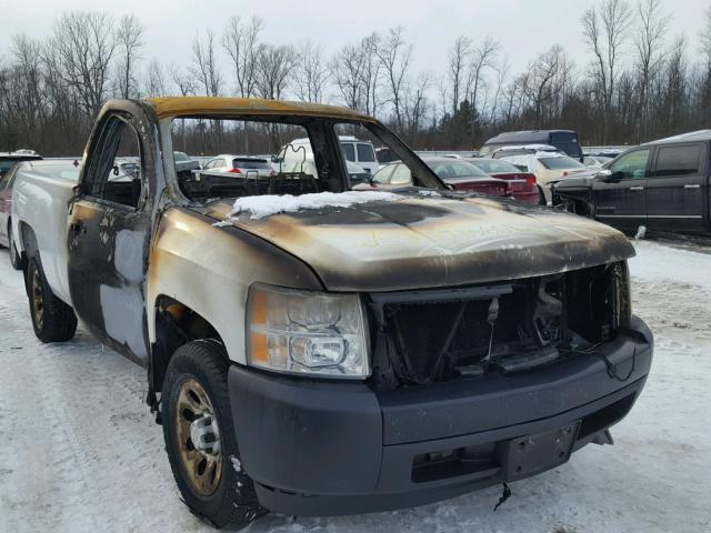 1GCEC14C97E535946 - 2007 CHEVROLET SILVERADO WHITE photo 1