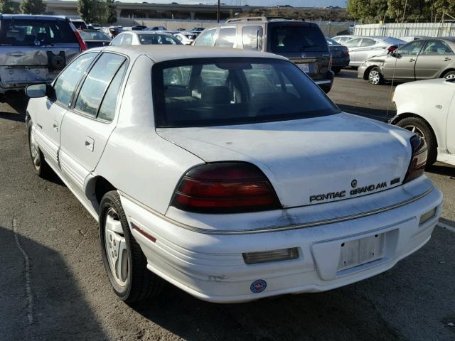 1G2NE55M7RC776254 - 1994 PONTIAC GRAND AM S WHITE photo 3