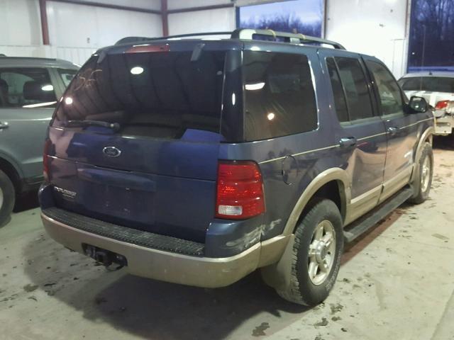 1FMZU74E42ZB75291 - 2002 FORD EXPLORER E BLUE photo 4