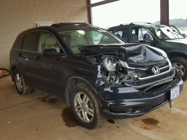 5J6RE3H73BL016250 - 2011 HONDA CR-V EXL BLACK photo 1