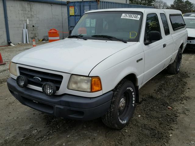 1FTYR14U51PA30034 - 2001 FORD RANGER SUP WHITE photo 2