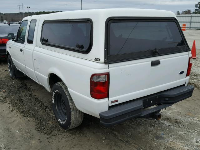 1FTYR14U51PA30034 - 2001 FORD RANGER SUP WHITE photo 3