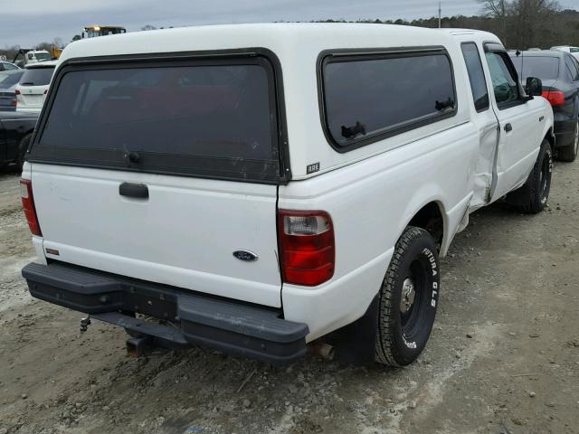 1FTYR14U51PA30034 - 2001 FORD RANGER SUP WHITE photo 4