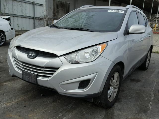 KM8JUCAC4BU205041 - 2011 HYUNDAI TUCSON GLS SILVER photo 2