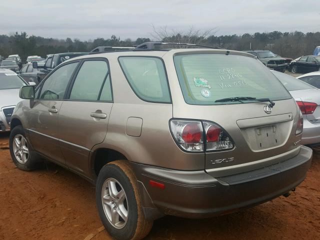 JTJGF10U510110515 - 2001 LEXUS RX 300 TAN photo 3