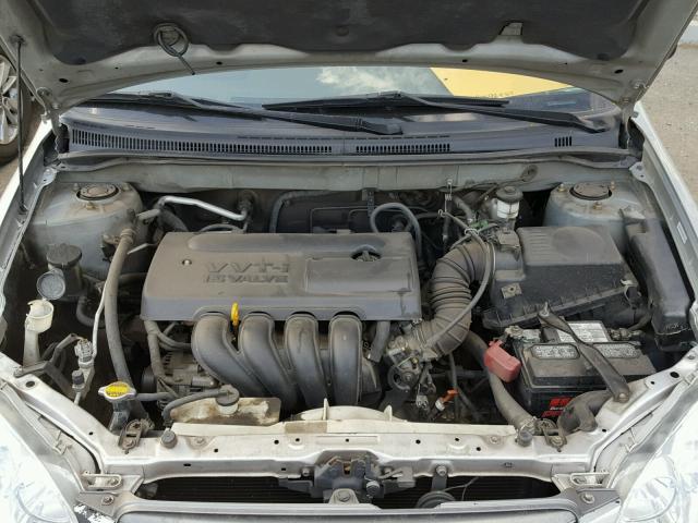 1NXBR32E74Z334237 - 2004 TOYOTA COROLLA CE SILVER photo 7