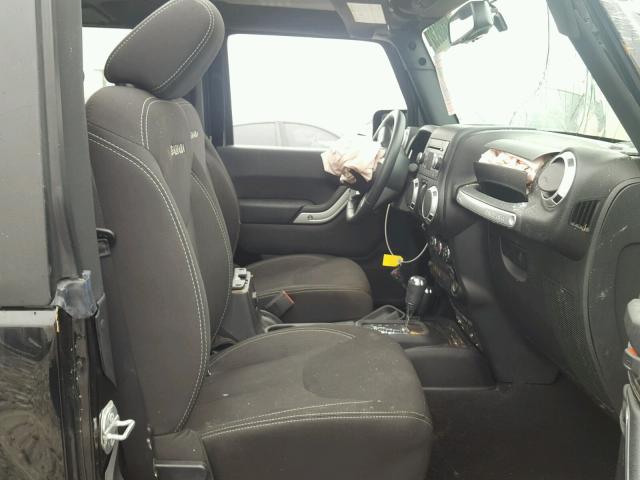 1C4AJWBG6GL140934 - 2016 JEEP WRANGLER S BLACK photo 5