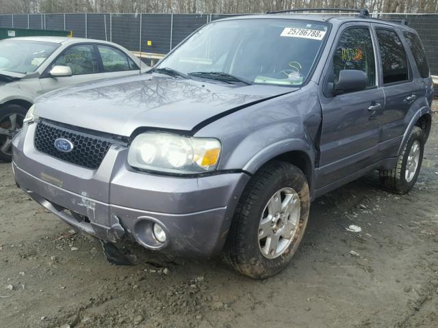 1FMYU04147KA33698 - 2007 FORD ESCAPE LIM BLUE photo 9