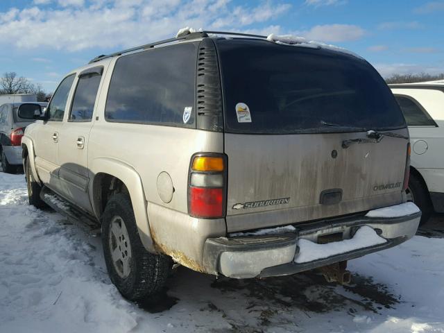 1GNFK16Z04J167983 - 2004 CHEVROLET SUBURBAN K SILVER photo 3