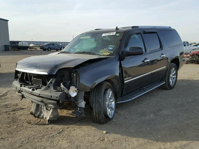 1GKS1MEF9DR312785 - 2013 GMC YUKON XL D BLACK photo 2