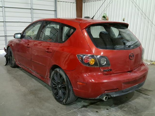 JM1BK343541167544 - 2004 MAZDA 3 HATCHBAC RED photo 3