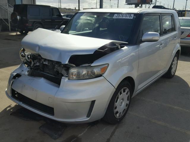 JTLZE4FE7A1098625 - 2010 TOYOTA SCION XB SILVER photo 2