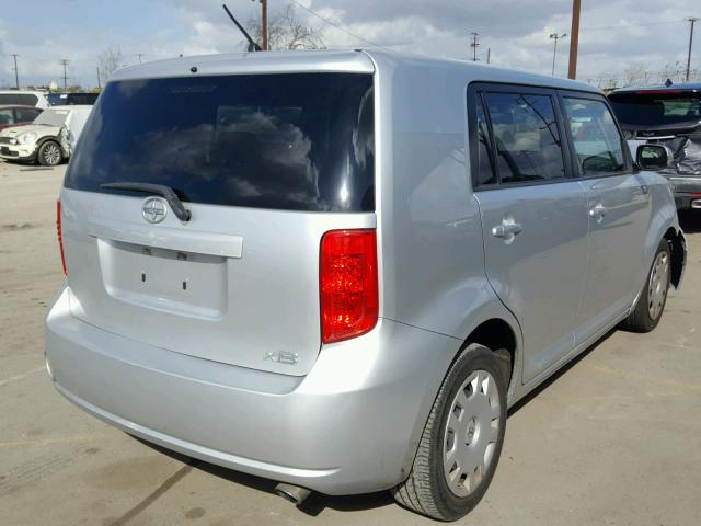 JTLZE4FE7A1098625 - 2010 TOYOTA SCION XB 银色 照片 4