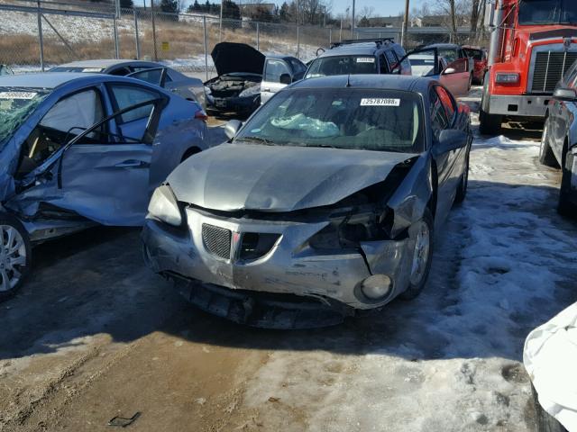 2G2WP522551289703 - 2005 PONTIAC GRAND PRIX GRAY photo 2