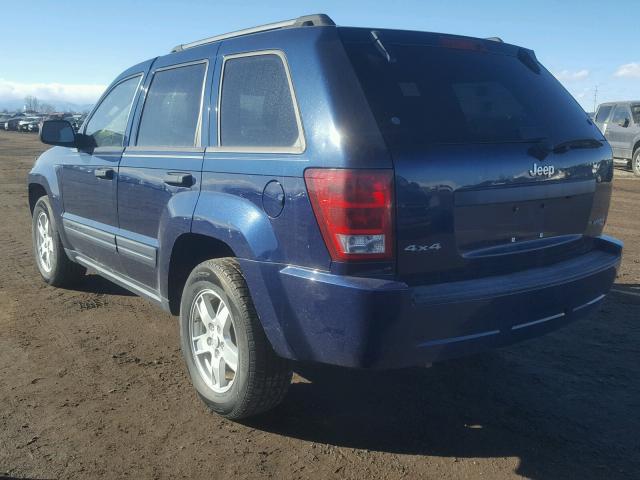 1J4GR48K55C670886 - 2005 JEEP GRAND CHER BLUE photo 3