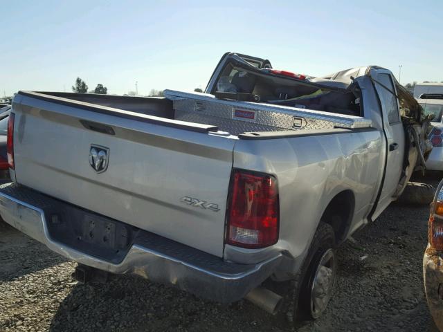 3C6UR5CL0DG565836 - 2013 RAM 2500 ST SILVER photo 4