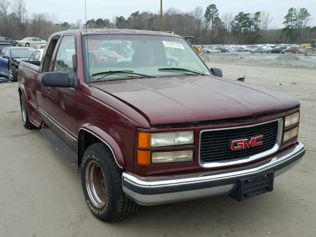 2GTEC19RXW1502161 - 1998 GMC SIERRA C15 BURGUNDY photo 1