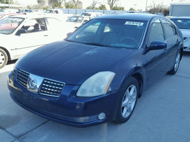 1N4BA41E15C811163 - 2005 NISSAN MAXIMA SE BLUE photo 2