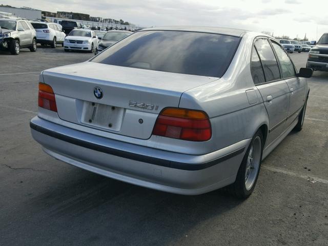 WBADE632XWBW60981 - 1998 BMW 540 I AUTO SILVER photo 4