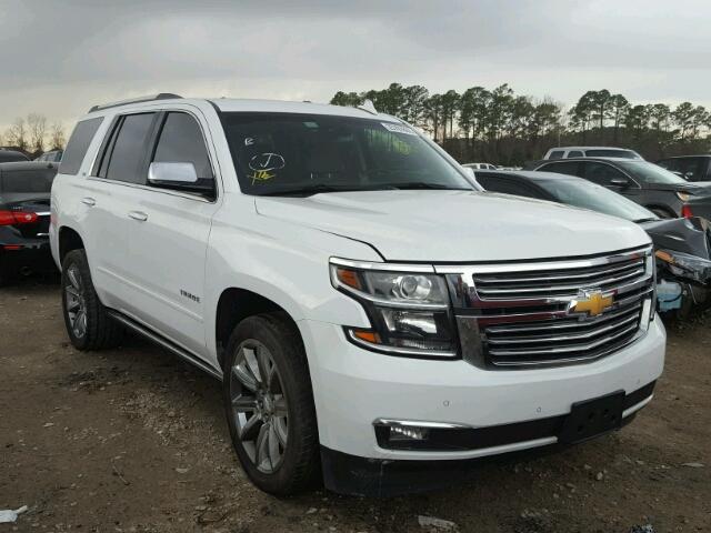 1GNSKCKCXFR556808 - 2015 CHEVROLET TAHOE K150 WHITE photo 1