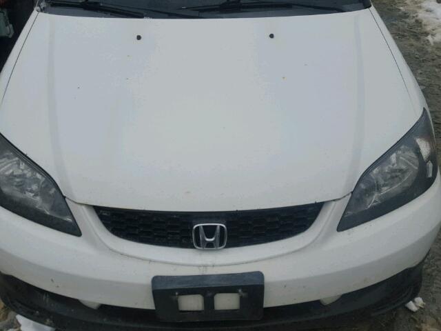 1HGEM215X5L080978 - 2005 HONDA CIVIC LX WHITE photo 7