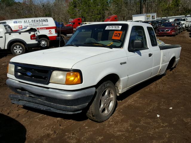 1FTCR14U0VTA56953 - 1997 FORD RANGER SUP WHITE photo 2