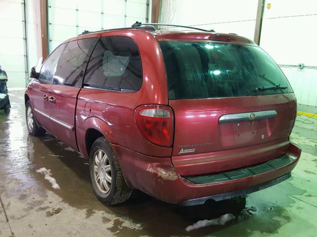 2A4GP54LX6R620357 - 2006 CHRYSLER TOWN & COU MAROON photo 3