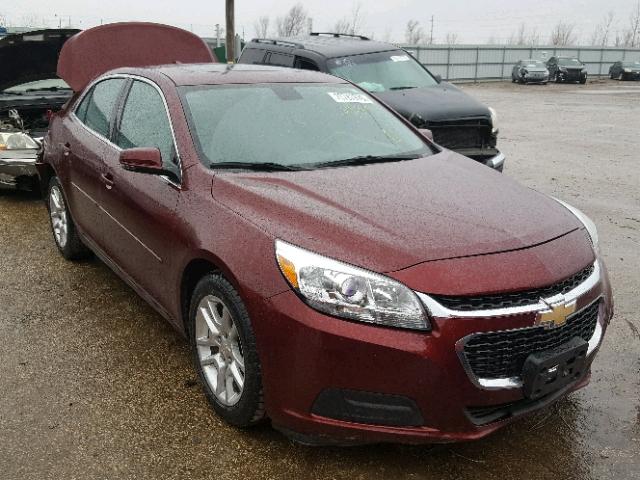 1G11C5SLXFF201502 - 2015 CHEVROLET MALIBU 1LT 栗色 照片 1