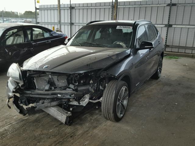 WBAVM1C56FVW57322 - 2015 BMW X1 SDRIVE2 GRAY photo 2