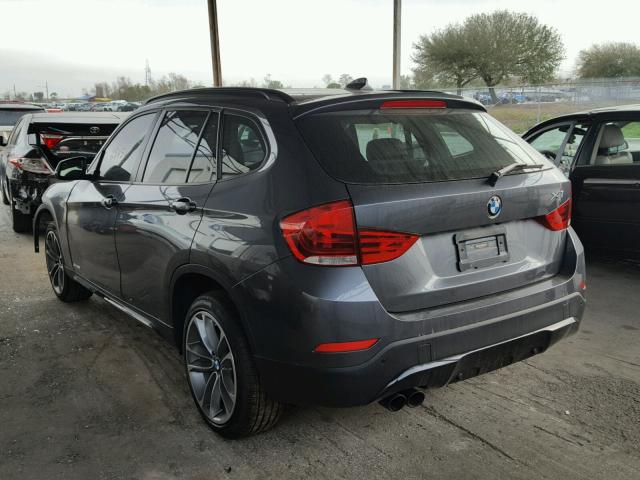 WBAVM1C56FVW57322 - 2015 BMW X1 SDRIVE2 GRAY photo 3