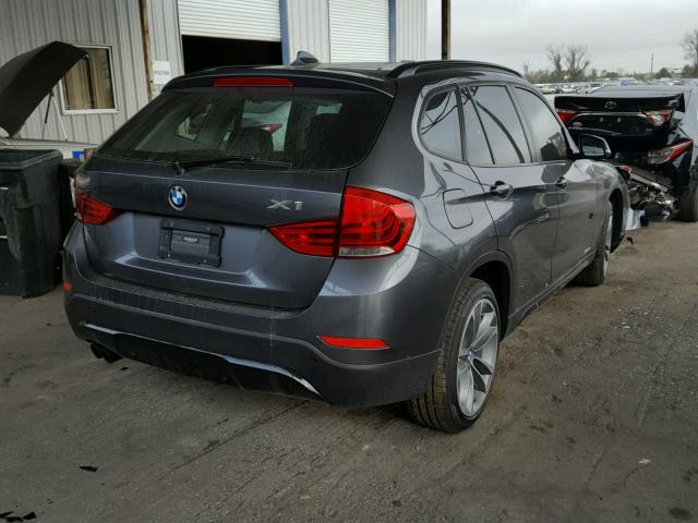 WBAVM1C56FVW57322 - 2015 BMW X1 SDRIVE2 GRAY photo 4