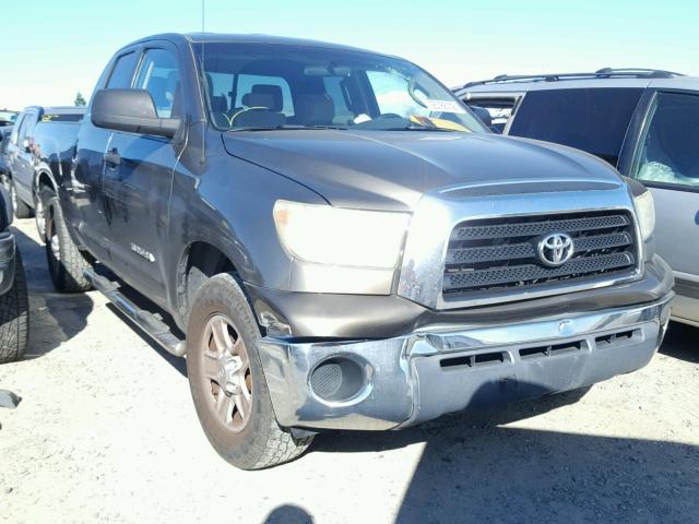 5TFRU54137X004010 - 2007 TOYOTA TUNDRA DOU BROWN photo 1