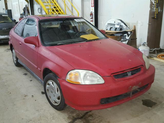 1HGEJ824XTL011562 - 1996 HONDA CIVIC EX წითელი ფოტო 1