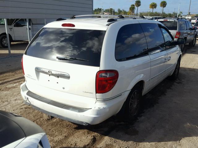 2C8CP64L55R127792 - 2005 CHRYSLER TOWN & COU WHITE photo 4