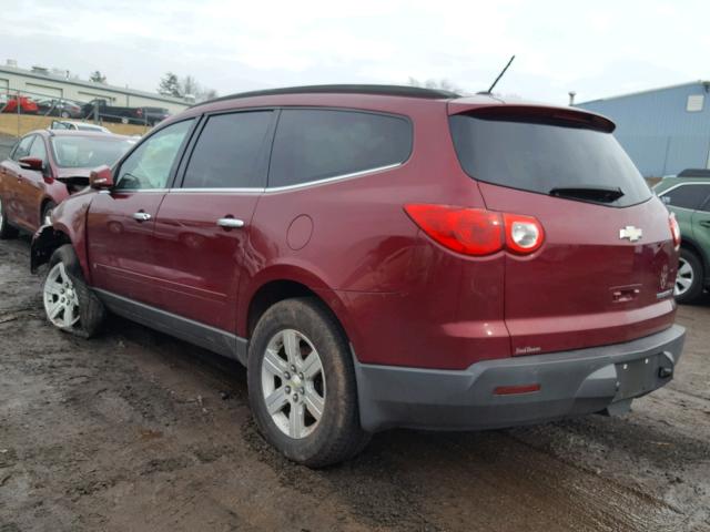 1GNLVGED9AS118452 - 2010 CHEVROLET TRAVERSE L RED photo 3