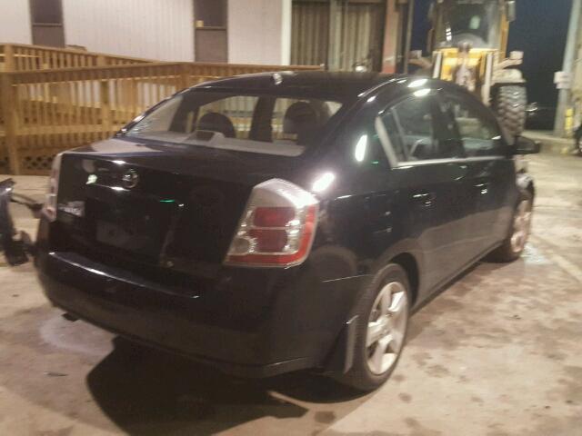 3N1AB61E78L727892 - 2008 NISSAN SENTRA 2.0 BLACK photo 4