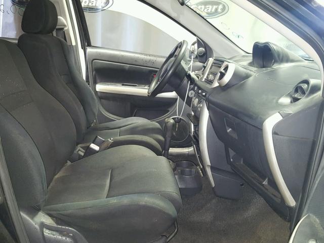 JTKKT624165000158 - 2006 TOYOTA SCION XA BLACK photo 5