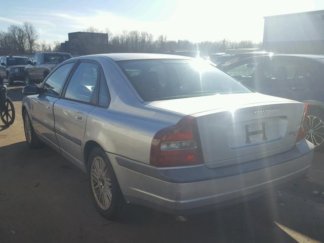 YV1TS91D121248777 - 2002 VOLVO S80 T6 TUR GRAY photo 3