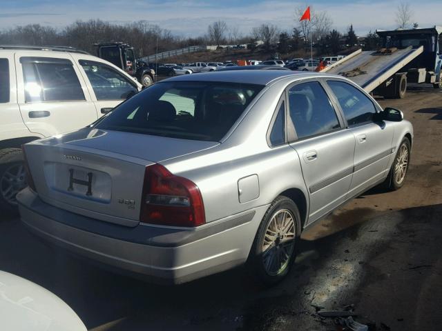 YV1TS91D121248777 - 2002 VOLVO S80 T6 TUR GRAY photo 4