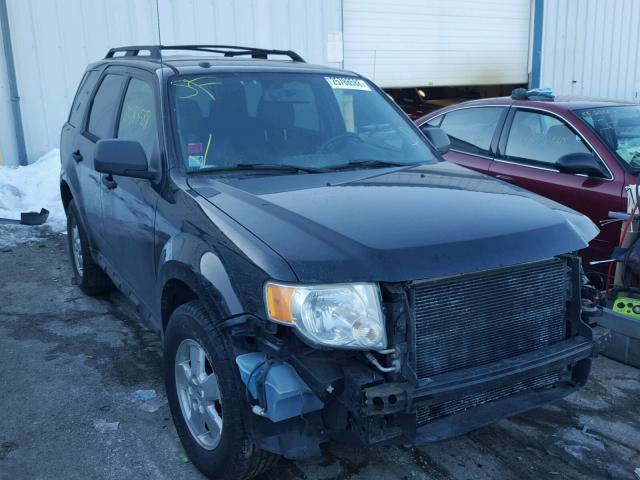 1FMCU0D79AKB76426 - 2010 FORD ESCAPE XLT BLACK photo 1