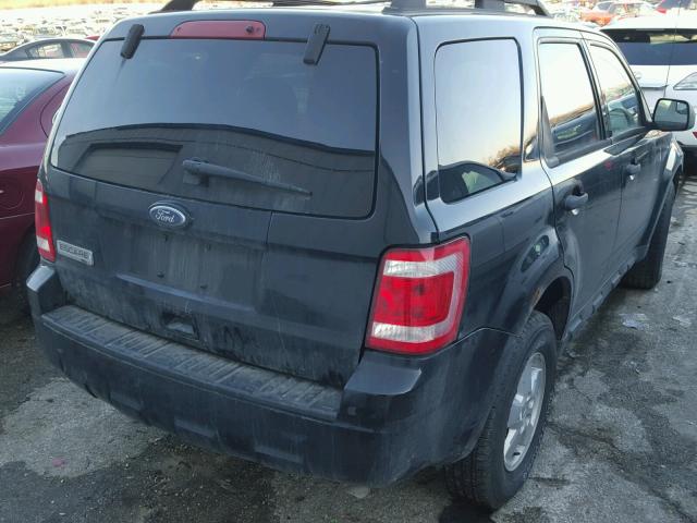 1FMCU0D79AKB76426 - 2010 FORD ESCAPE XLT BLACK photo 4