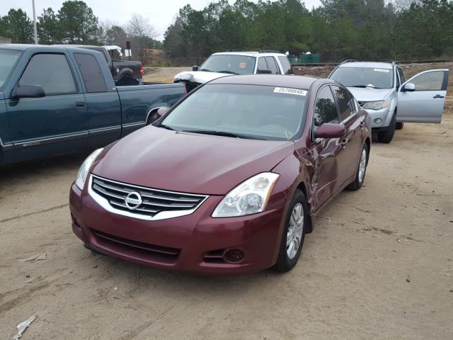 1N4AL2AP7AC187147 - 2010 NISSAN ALTIMA BAS BURGUNDY photo 2