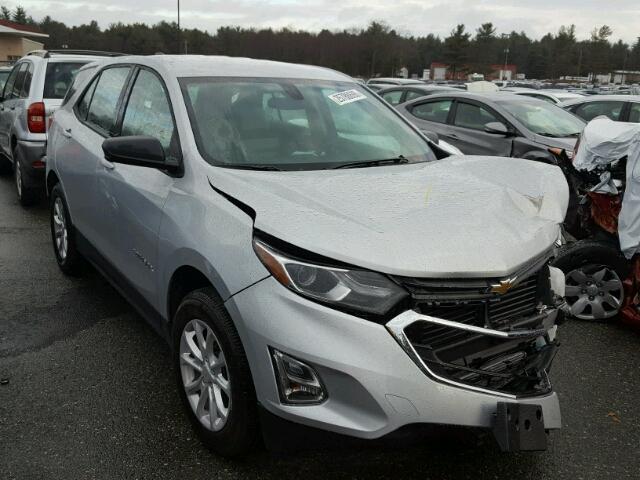 3GNAXREV1JL104808 - 2018 CHEVROLET EQUINOX LS SILVER photo 1