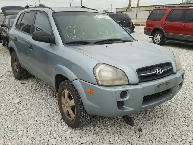 KM8JM12B98U708955 - 2008 HYUNDAI TUCSON GLS GREEN photo 1