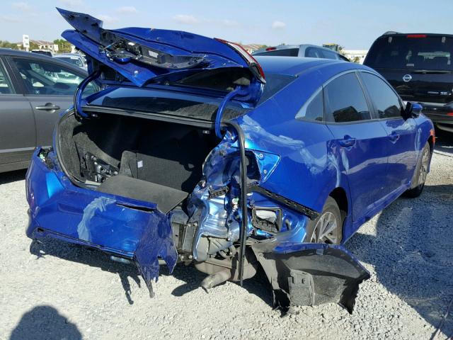 19XFC2F7XGE072648 - 2016 HONDA CIVIC EX BLUE photo 4