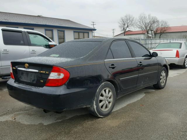 JTDBF30K020063760 - 2002 TOYOTA CAMRY LE BLACK photo 4