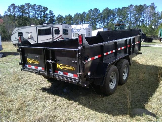 5VGFX1420JL002887 - 2018 KAUFMAN TRAILER BLACK photo 4