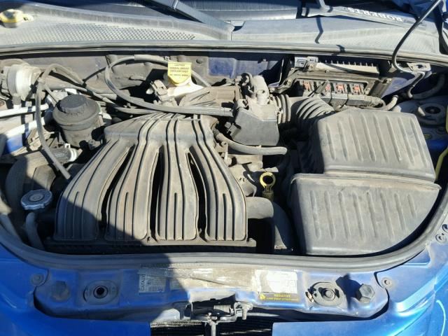 3C4FY48B24T330876 - 2004 CHRYSLER PT CRUISER BLUE photo 7