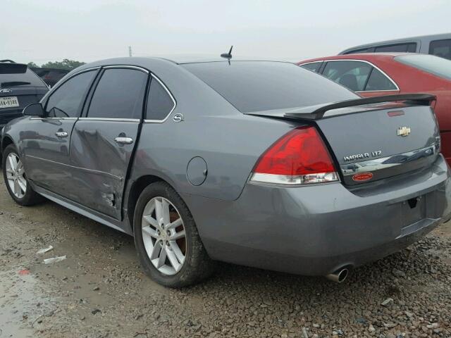 2G1WU57M691126863 - 2009 CHEVROLET IMPALA LTZ GRAY photo 3