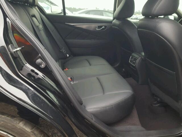 JN1BV7AP3FM350144 - 2015 INFINITI Q50 BASE Чорний фото 6